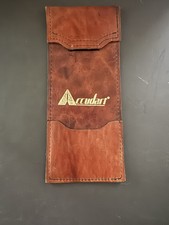 Vintage Accudart Leather Dart Pouch Case