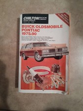 1975-90 Buick/OldMobile Pontiac Repair Manual Chilton Book Company Part No. 7308