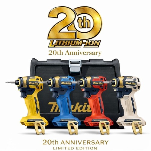 Makita TD173DGXPB Schlagschrauber 20th Anniversary Premium blau Werkzeug & Ko... - Foto 16 di 21