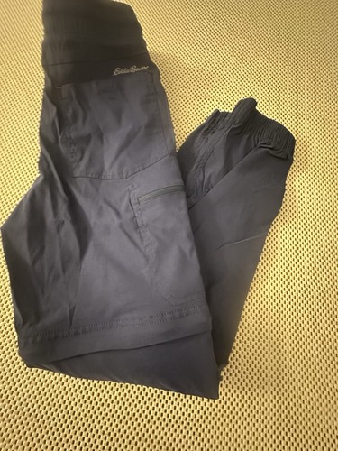 Eddie Bauer Youth Convertible Pants/Shorts L/14/16 Sports Athletic Zip Off Legs - Picture 13 of 13