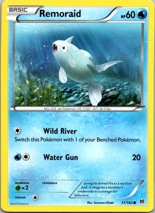 Remoraid (31) Common XY - BREAKthrough 31/162 NM