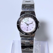 Seiko LUKIA Quartz Womens Pink Dial Stainless Steel 21mm wrist 14cm