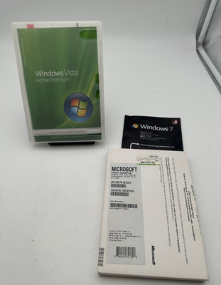 Microsoft Windows Vista Home Premium - 32-Bit - Deutsch X14-30445 + Windows 7