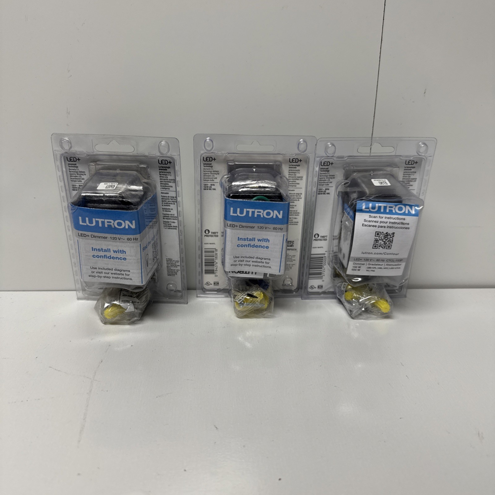 Lot of 19 Lutron, Leviton, Westek, Wyze. Dimmers, Receptacles & Accessories