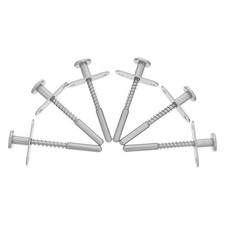6Pcs Durable Steel Baby Crib Springs Bolts and Drawer Latch Home Use Kit