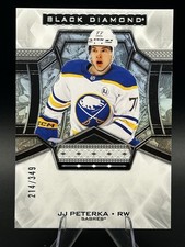2024 Upper Deck Black Diamond JJ Peterka #214/349 Sabres FREE SHIPPING H462