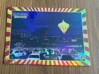 KILLER KLOWNS FROM OUTER SPACE 2023 Cardsmiths #60 Rainbow Holofoil END SCENE