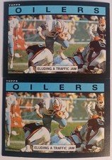 1985 TOPPS #248 HOUSTON OILERS WARREN MOON RC LEADERS [2] MORIARTY RC NMMT 06322