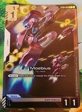 Moebius Alternate Art Foil  - ST04-004 C+ NM - Gundam TCG Card Game