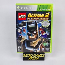 LEGO Batman 2: DC Super Heroes (Xbox 360) Platinum Hits CIB COMPLETO