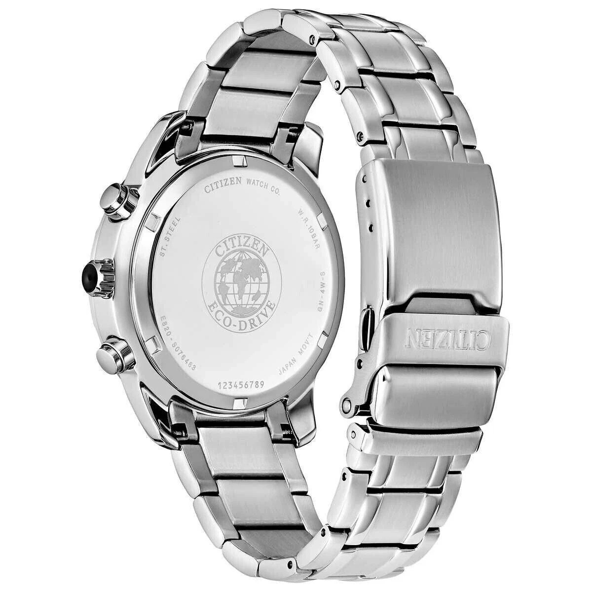 Citizen Eco-Drive Brycen Chronograph Stainless Steel Men's Watch