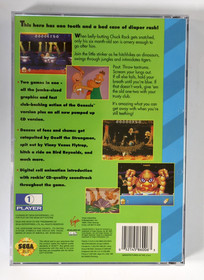 Chuck Rock II Son of Chuck Sega CD CIB - Scratch-Free Disc - Manual + Foam 🌟