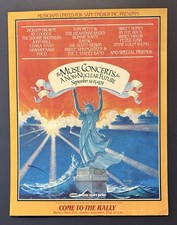 TOM Petty Peter TOSH Gil Scott Heron Bruce Springsteen Rare 1979 Concert Poster