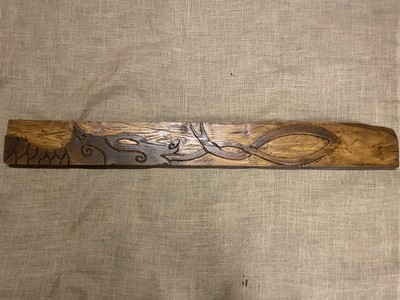 Nordische Kunst aus Altholz  Garm 