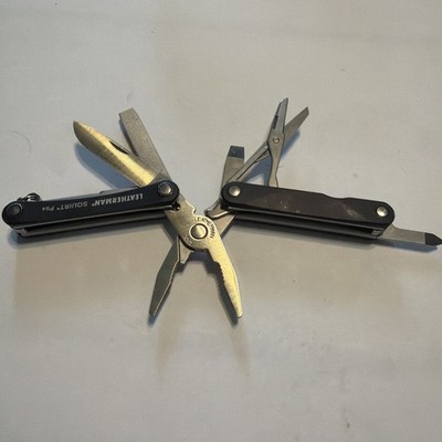 Leatherman SQUIRT PS4 Multi-Tool With Pliers Scissors Knife BLACK