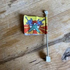 Vintage 1981 Mattel MOTU He Man Castle Grayskull Flag and Pole Original Part