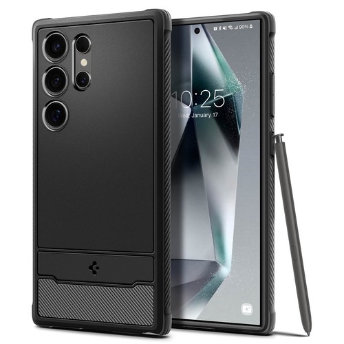 Coque téléphone Spigen [Rugged Armor] | pour Samsung Galaxy S24 Ultra | S24 Plus | S24 - Photo 1 sur 39