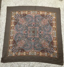 Vintage Large Betmar Multicolored Head Scarf Made in Italy