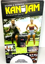 Kan Jam Original Disc Throwing Game Flag Edition Stars and Stripes Outdoor Game