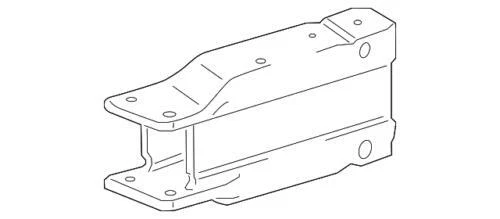 Genuine Mercedes-Benz Rail Extension 212-620-09-95