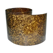 Gauge 0.46mm 18" x 62" Drum Wrap  Musical Instrument Deco Sheet Pearl Coffee