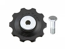 NEW! ORIGINAL SUN RACE DERAILLEUR PULLEY SP-850 T10 GUIDE IN BLACK.