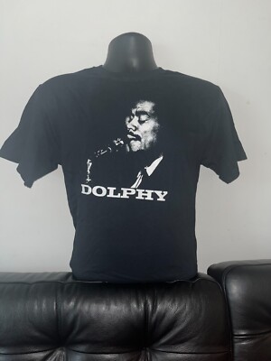 ERIC DOLPHY john coltrane miles davis  JAZZ T SHIRT free spiritual alice cd/lp