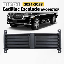 For 2021-2023 Cadillac Escalade Lower Radiator Grille Air Shutter W/O MOTOR