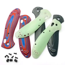 1Pair Custom Handle Patch G10 Material Scales for Benchmade Griptilian 551 Knife