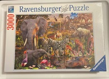 Ravensburger 17 037 1 African Safari Animal 3000 Piece Puzzle NEW SEALED