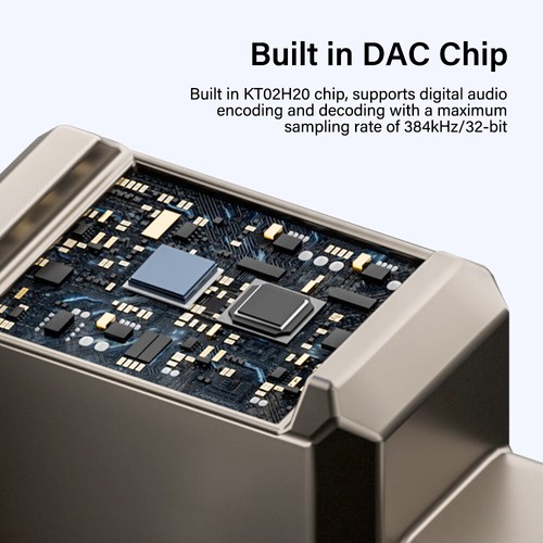 USB Type C to 3.5mm Audio Adapter for iPhone 16 15 MacBook Pro Air Samsung S25 - Afbeelding 5 van 12