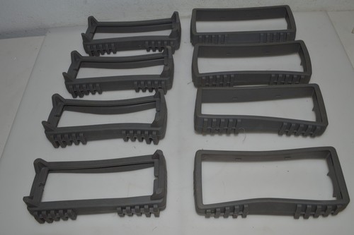 HEWLETT PACKARD & AGILENT TEST EQUIPMENT CASE COVERS -- LOT OF 8 (YMT95)