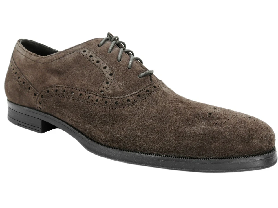 Cole Haan Men's Montgomery Plain Oxfords Chestnut Brown Suede Size 9 M