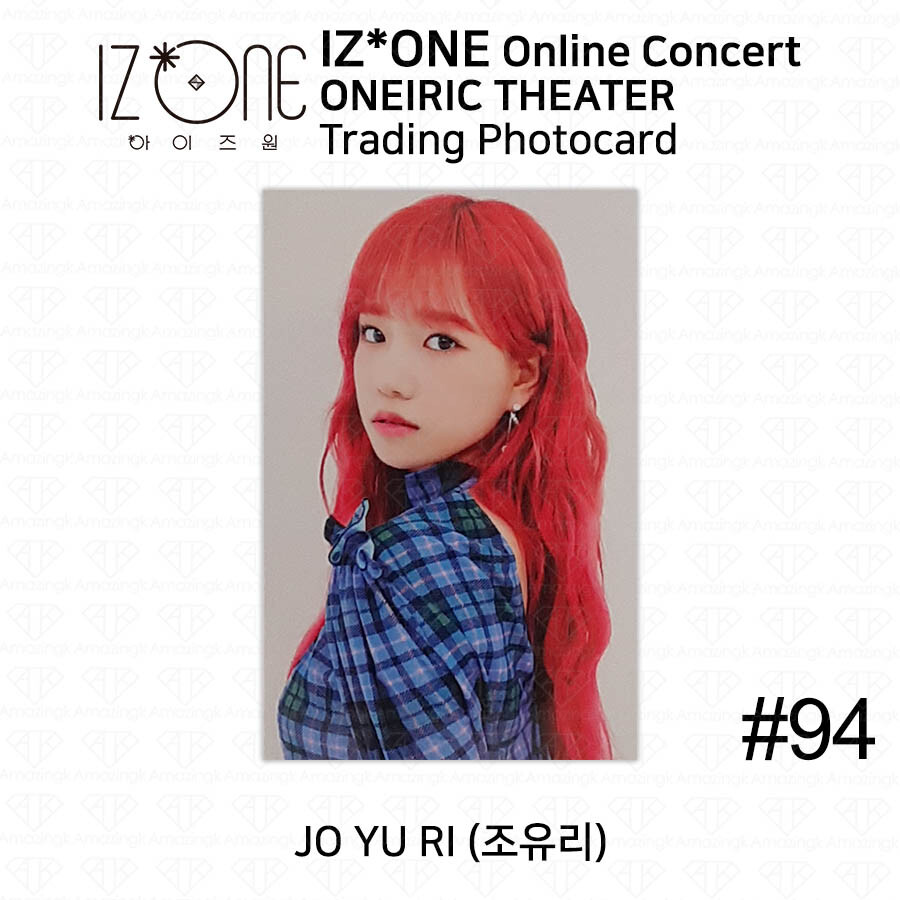 IZ*ONE 2020 Oneiric Theater 2nd Online Concert Trading card Jo