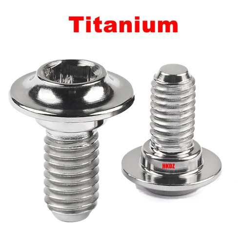 M5 Titanium Bolt Inner Hex Clamps Screw For Road Bike Brake Shoes C Clamp Brake - Picture 3 of 16