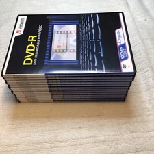 Verbatim® DVD-R Recordable Video Discs Thin Jewel Cases 120 Min 4.7GB Lot of 13