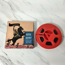 Vintage Gene Autry Thrilling Western Home Movies Indian Uprising 16MM Movie