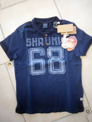 Scotch Shrunk ~ Shortsleeve ~ Gr.6/116 ~ maritim Tee Shirt Polo Henley ~ NEU mE
