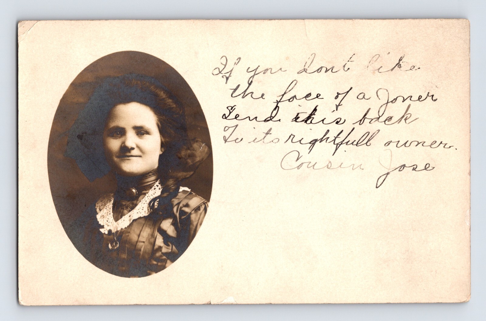 Postcard RPPC Pennsylvania Altoona PA Lady Portrait 1910s Posted Divided Back eBay