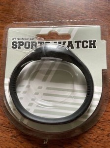 Ultra Light Water Resistance Sports Watch(10 gram) Black Brand New