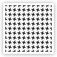 Pattern 8 Stencil - Choose a Size - Laser-Cut Reusable Plastic