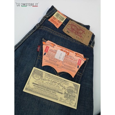 LEVI'S jeans LEVIS 501 BLU OCEAN SLAVATO Original Regular Fit VINTAGE Old  Stock | eBay