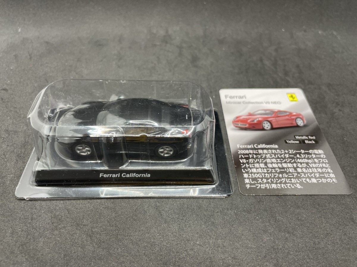 Kyosho 1/64 Ferrari collection 7neo California Black diecast model