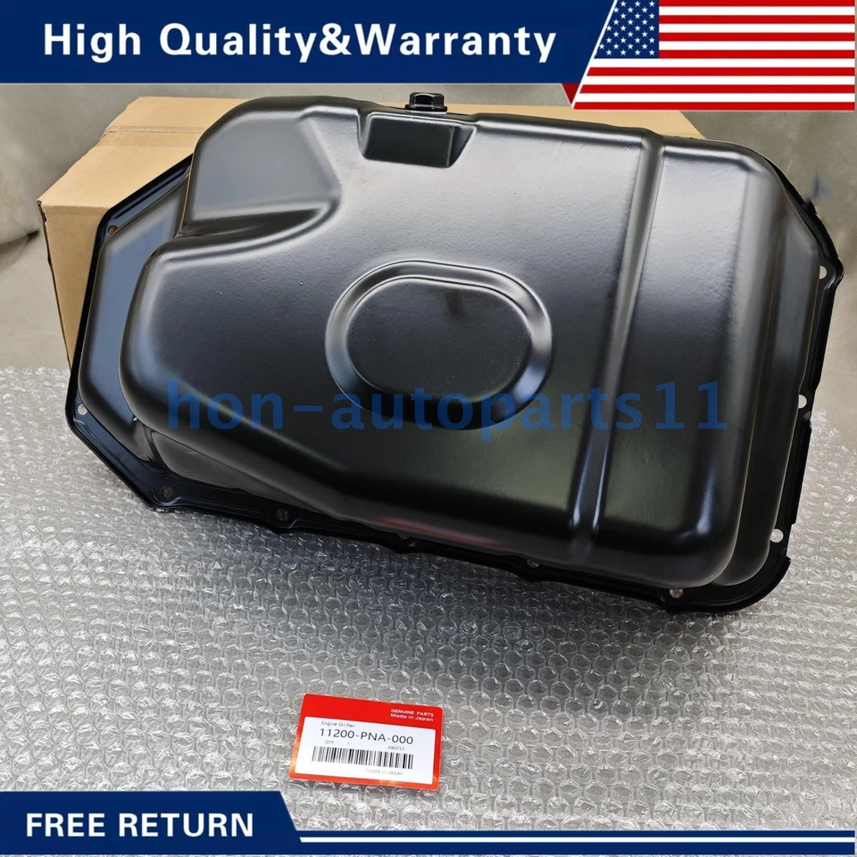 New Engine Oil Pan 11200PNLE00 For Honda 03-07 Accord 02-06 CR-V Acura RSX 2.4L Foto 2 de 4