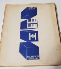Vtg Hammond Organ Dolphin 9000 Service Technical Manual 9100 9200 9300 9400 9500