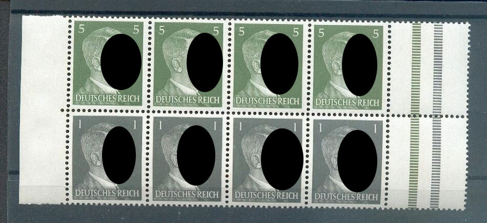 Dr. ZusDr. Heftchenblatt HBL 117 Luxus** MNH Postfrisch (72113
