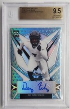 2021 Leaf Valiant Plat Blue Dez Fitzpatrick Autograph RC 2/20BGS 9.5 w 10 Auto