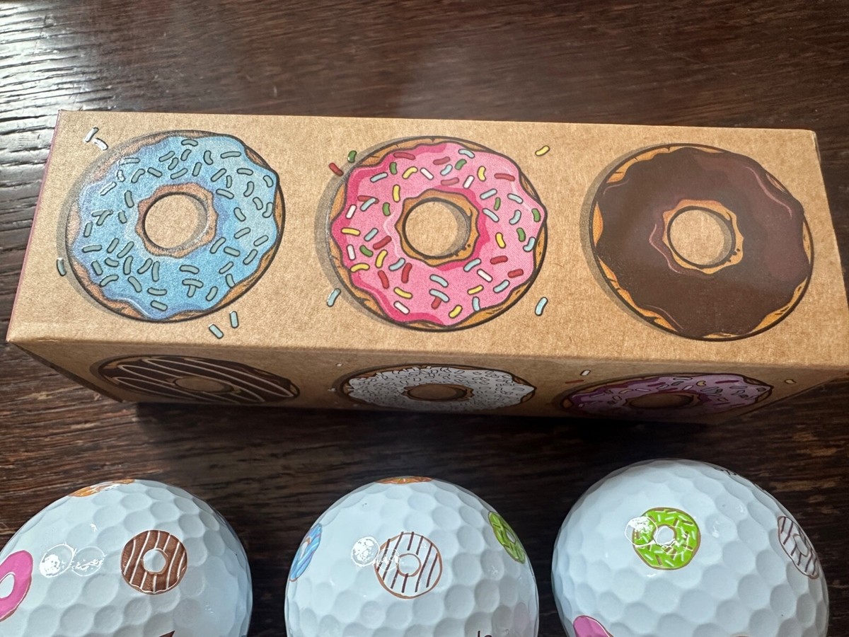 TaylorMade TP5 Pix 'Donut' Limited Edition Golf Balls x 3
