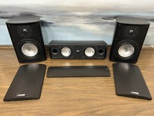 Canton Plus Xxl.2 2-way Loudspeakers Pair + 1 Av700.2 Center Channel Working