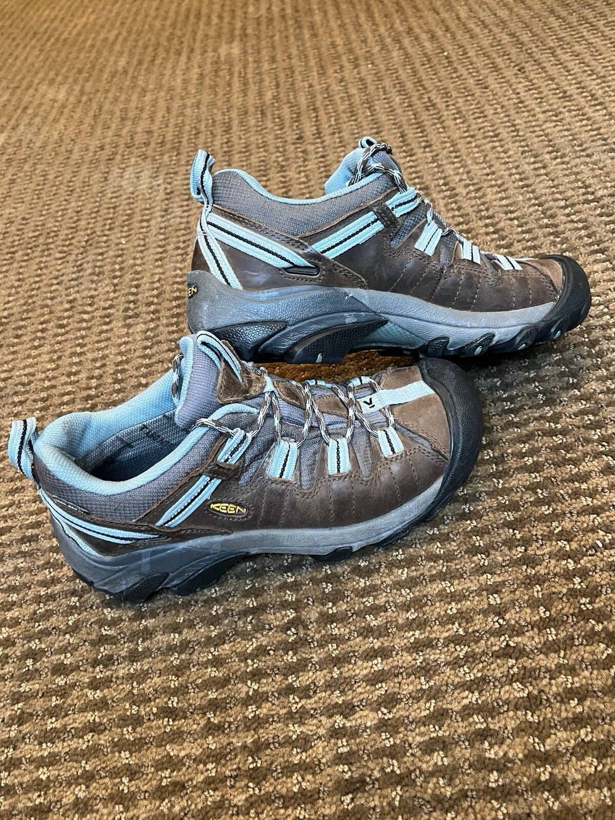 ?Keen Targhee II WP Scarpe da Escursionismo Pelle Traspirante Mid Donna 6 5 EUC?